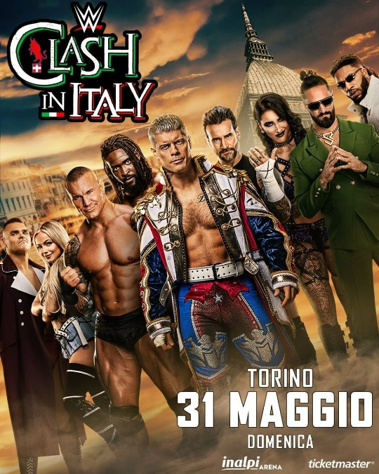 مشاهدة WWE Clash in Italy. 2026